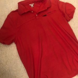 Polo (Calvin Klein, light red)